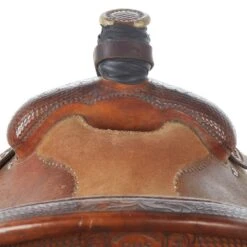 NRS Used 15.5in DHS Saddlery Team Roper -Rustic Cowgirl Sales 01 1016TRR 3