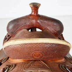 Used 14.5in NRS Competitor Series Olin Young Ranch Roper -Rustic Cowgirl Sales 01 1034TR 03