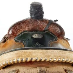 NRS Used 15in Double J Trophy Team Roper -Rustic Cowgirl Sales 01 1074TR 03