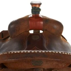 NRS Used 14.5in Double J Team Roper -Rustic Cowgirl Sales 01 1093TR 2