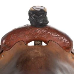 NRS Used 15.5in HR Saddlery Team Roper -Rustic Cowgirl Sales 01 845TR 3