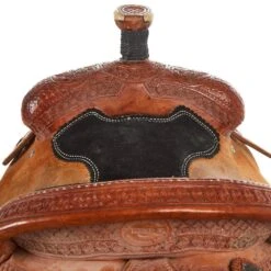 NRS Used 14.5 Teskey`s Saddlery Trophy Team Roper 5 NRS Used 14.5 Teskey`s Saddlery Trophy Team Roper -Rustic Cowgirl Sales 01 852TR 31