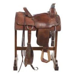 NRS Used 15in Dale Martin Team Roper -Rustic Cowgirl Sales 01 896TR 2