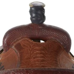 NRS Used 15in Corriente Trophy Saddle -Rustic Cowgirl Sales 01 954TR 3