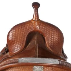 NRS Used 13.5in. Circle Y Treeless Barrel Saddle 5 NRS Used 13.5in. Circle Y Treeless Barrel Saddle -Rustic Cowgirl Sales 02 244BR 2