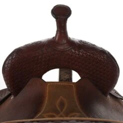 NRS Used 14in Allen Ranch Barrel Saddle -Rustic Cowgirl Sales 02 295BR 2