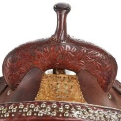 NRS Used 13in Double J Pozzi Pro Barrel Saddle -Rustic Cowgirl Sales 02 304TR 3