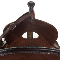 NRS 14.5 West 20 Barrel Saddle -Rustic Cowgirl Sales 02 354BR 3