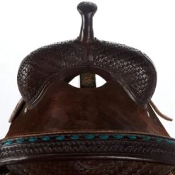 NRS Used 14in Jeff Smith Jackie Ganter Barrel Saddle 5 NRS Used 14in Jeff Smith Jackie Ganter Barrel Saddle -Rustic Cowgirl Sales 02 415BR 03