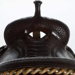 NRS Used 15in Martin Crown C Barrel Saddle -Rustic Cowgirl Sales 02 420BR 03