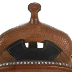NRS Used 13.5in Top Hand Trophy Barrel Saddle -Rustic Cowgirl Sales 02 430BR 2