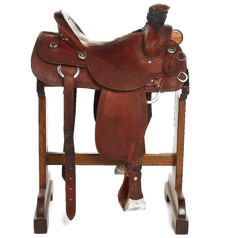 NRS Used 15.5in. Cal Cook Ranch Roper 2 NRS Used 15.5in. Cal Cook Ranch Roper - Image 2