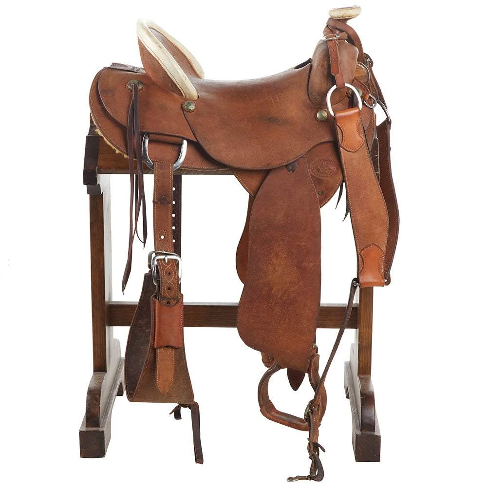NRS 16.5 Diamond R Saddlery Ranch Roper 2 NRS 16.5 Diamond R Saddlery Ranch Roper - Image 2