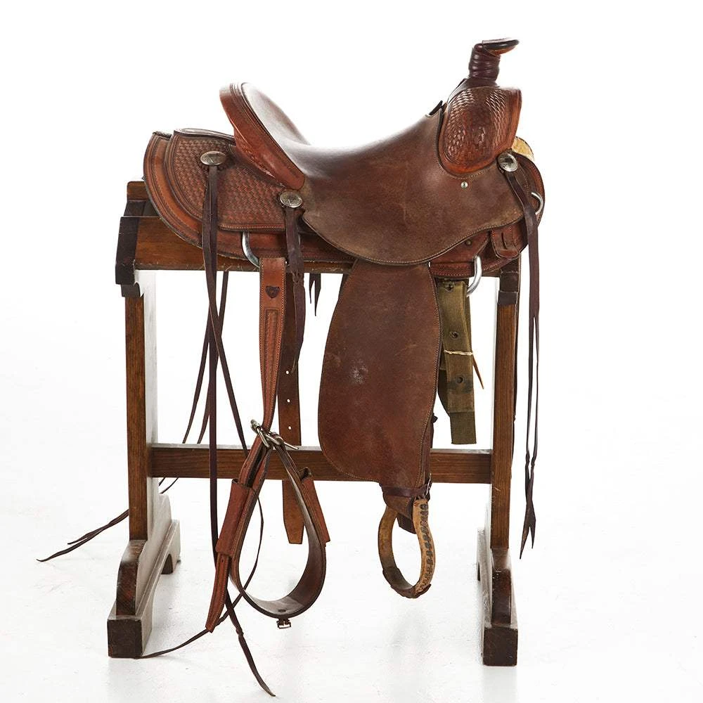 NRS Used 14in Douglas Krause Ranch Roper 2 NRS Used 14in Douglas Krause Ranch Roper - Image 2