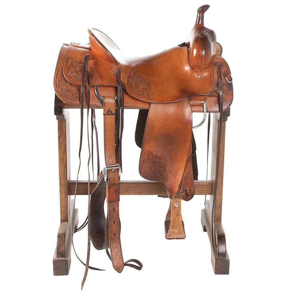 NRS Used 16in. Pablo Pedrini Cutting Saddle 2 NRS Used 16in. Pablo Pedrini Cutting Saddle - Image 2