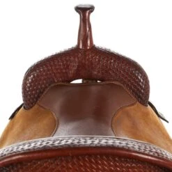 NRS Used 17in Circle Y Cutting Saddle -Rustic Cowgirl Sales 04 157C 2