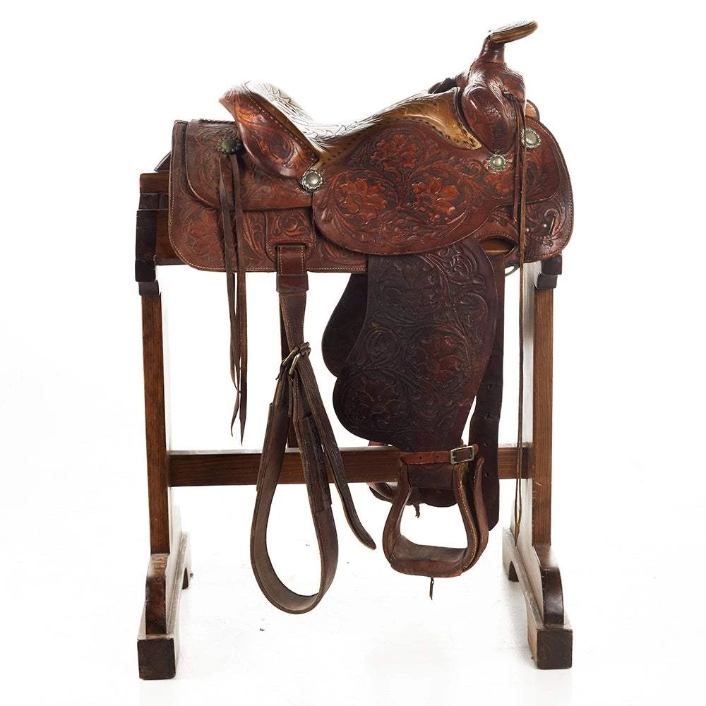 NRS Used 14.5in Hereford Saddlery Pleasure Saddle 2 NRS Used 14.5in Hereford Saddlery Pleasure Saddle - Image 2