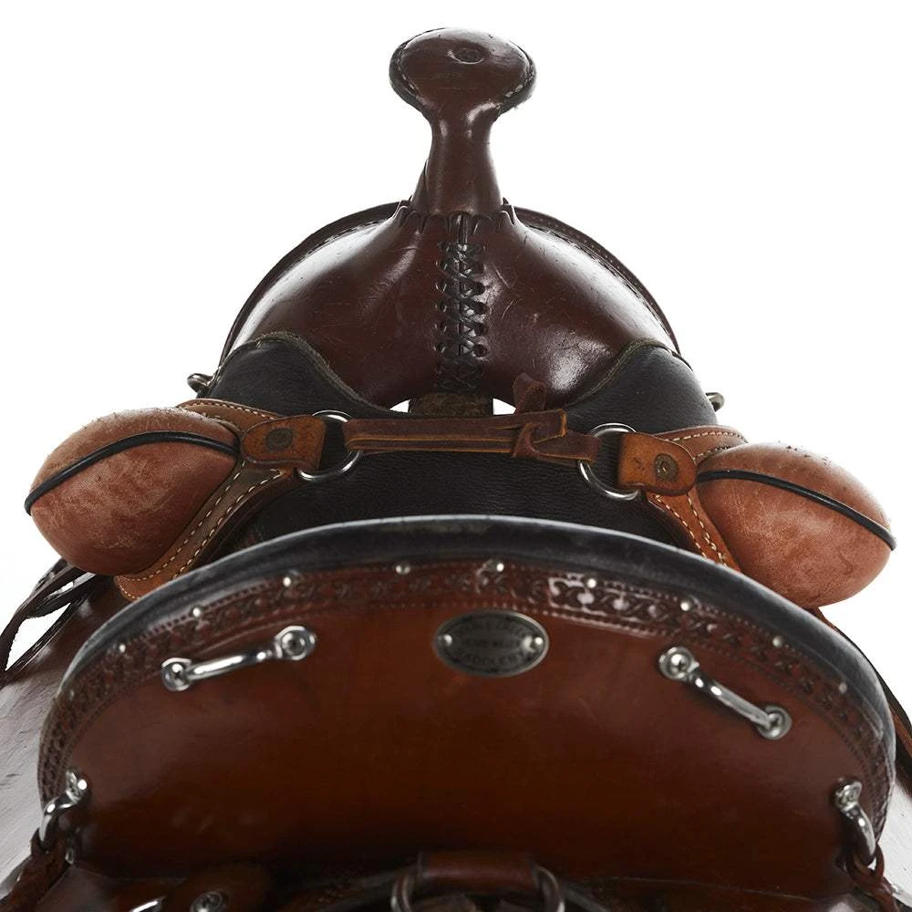 NRS Used 17in Double Creek Henry Miller Trail Saddle 3 NRS Used 17in Double Creek Henry Miller Trail Saddle - Image 3