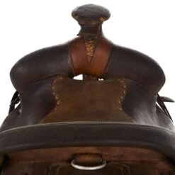 NRS Used 14in Chas Bluemel Pleasure Saddle 5 NRS Used 14in Chas Bluemel Pleasure Saddle -Rustic Cowgirl Sales 05 082P 2