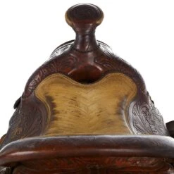 NRS Used 15in Yarbrough Pleasure Saddle 5 NRS Used 15in Yarbrough Pleasure Saddle -Rustic Cowgirl Sales 05 084P 2