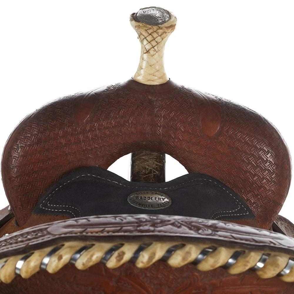 NRS Used 12.5in Billy Cook Youth Barrel Saddle 3 NRS Used 12.5in Billy Cook Youth Barrel Saddle - Image 3