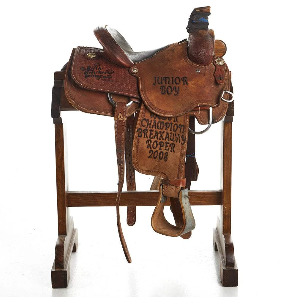 NRS Used 12.5in Cactus Kids Team Roper 2 NRS Used 12.5in Cactus Kids Team Roper - Image 2