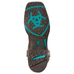 Ariat Ladies Anthem Java Soft Toe Work Boot -Rustic Cowgirl Sales 10027247 4