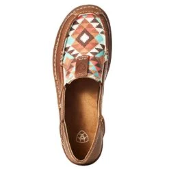 Ariat Womens Brown Multi Geo Print Cruiser Casual -Rustic Cowgirl Sales 10032626 vendor 3