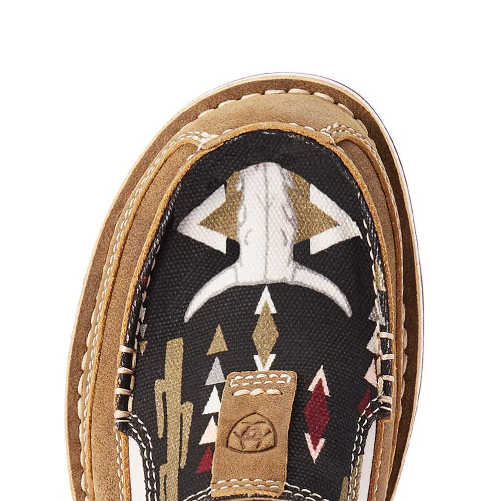 Ariat Womens Brown Bomber/Black Steer Cruiser Casual 4 Ariat Womens Brown Bomber/Black Steer Cruiser Casual - Image 4