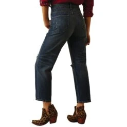 Ariat Womens Ultra High Rise Tomboy Jeans -Rustic Cowgirl Sales 10045188 05