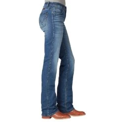 Wrangler Women's Ultimate Riding QBaby Mid Rise Jeans 5 Wrangler Women's Ultimate Riding QBaby Mid Rise Jeans -Rustic Cowgirl Sales 112321435 02