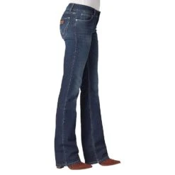 Wrangler Women's Retro Mae Bootcut Jeans 5 Wrangler Women's Retro Mae Bootcut Jeans -Rustic Cowgirl Sales 112321491 02