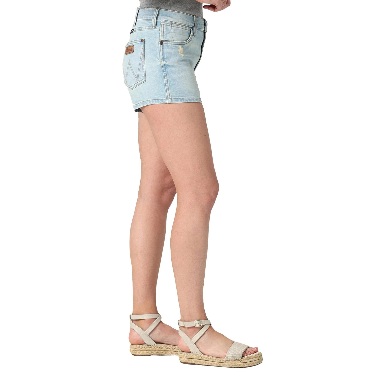 Wrangler Women'sRetro High Rise Shorts 2 Wrangler Women'sRetro High Rise Shorts - Image 2