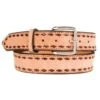 Texas Saddlery Roughout Buckstitch Belt