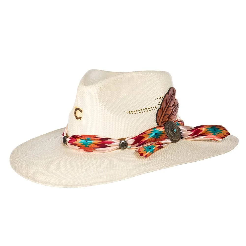 Charlie 1 Horse Navajo 3 3/4` Brim Aztec Band 1 Charlie 1 Horse Navajo 3 3/4` Brim Aztec Band