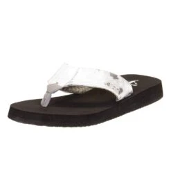 Women's Corkys Clover White Flip Flop