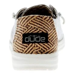 Heydude Women`s Hey Dude Wendy Chambray Java White Casual -Rustic Cowgirl Sales 121411815 04