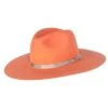 Rodeo King Coral Tracker Silvery Belly Band 4in. Brim Fashion Hat