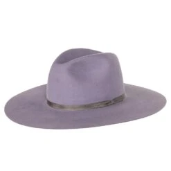 Rodeo King Rodeo King Lilac Tracker Smoke Band 4in. Brim Fashion Hat
