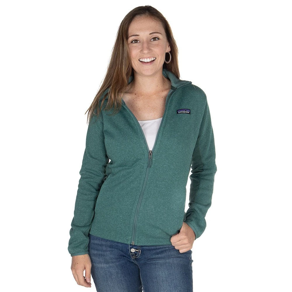 Patagonia Women`s Green Better Sweater Jacket 1 Patagonia Women`s Green Better Sweater Jacket