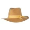 Gigi Pip Gigi Pip Hannah Mustard 3 1/2in. Brim Floppy Wool Fashion Hat