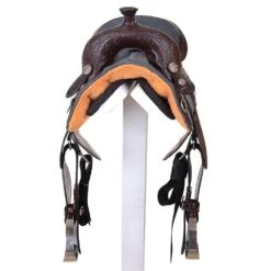 Circle Y Saddlery 14.5in. Tammy Fischer Treeless Barrel Racer 6 Circle Y Saddlery 14.5in. Tammy Fischer Treeless Barrel Racer -Rustic Cowgirl Sales 1307 G45C 05 F