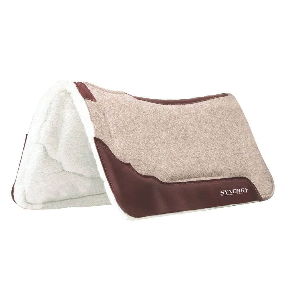 Weaver Leather Weaver Synergy Contoured Wool Fleece Liner 32x32 1 Weaver Leather Weaver Synergy Contoured Wool Fleece Liner 32x32