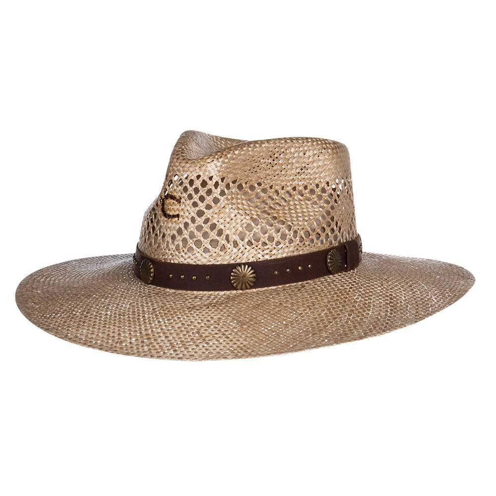 Charlie 1 Horse Charlie 1 Horse Hair Trigger 3 3/4in. Brim Straw Fashion Hat 1 Charlie 1 Horse Charlie 1 Horse Hair Trigger 3 3/4in. Brim Straw Fashion Hat