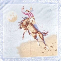 Wyoming Traders Blake Blue Cowgirl Wild Rag