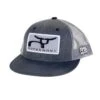 Ropesmart Rope Smart Gray Patch Logo Trucker Snapback
