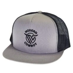 Modern Cowboy Silver/Black Cap