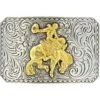 Men's Nocona Bucking Bronc Rectangle Buckle
