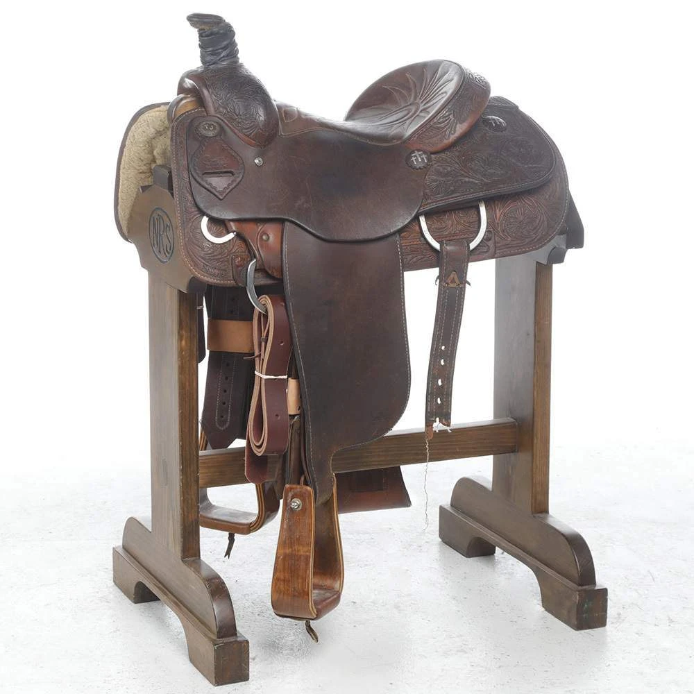 NRS Used 14.5in. Coats Saddlery Team Roper 1 NRS Used 14.5in. Coats Saddlery Team Roper