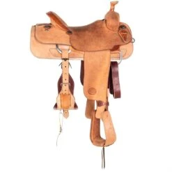 Nrs Competitors NRS Competitor's Series Natural Full Rough Out Team Roper Saddle -Rustic Cowgirl Sales 1411853 21
